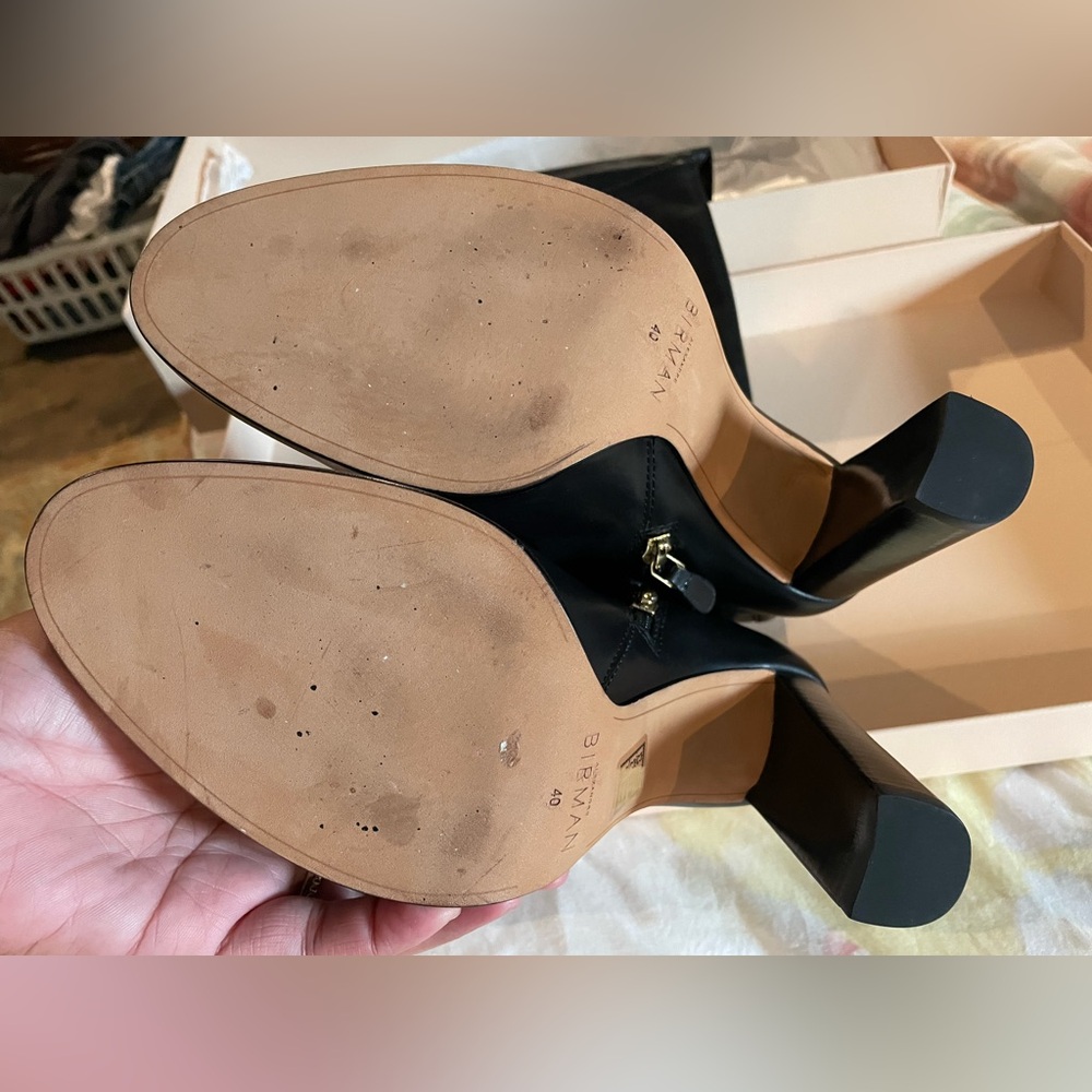 ALEXANDRE BIRMAN LAUREN 90 LEATHER OVER-THE-KNEE BOOT - Picture 8 of 11